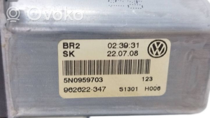 Volkswagen Tiguan Silniczek podnoszenia szyby drzwi tylnych 5N0959703