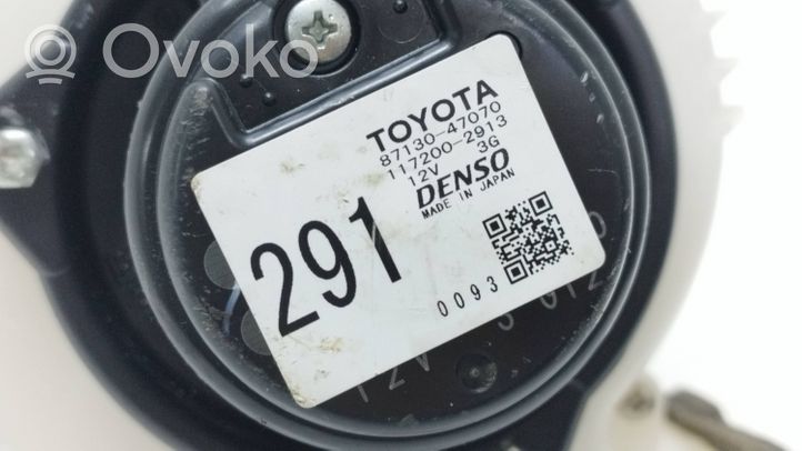 Toyota Prius (XW20) Ventola della batteria di veicolo ibrido/elettrico 8713047070