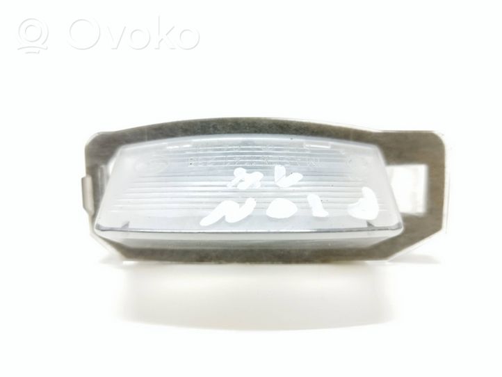 Peugeot iOn Number plate light A046017