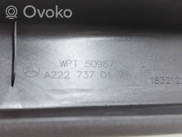 Mercedes-Benz S W222 Muu takaoven verhoiluelementti A2227370171