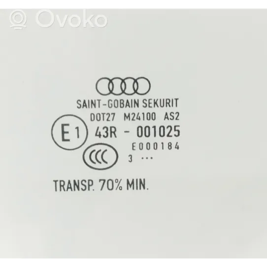 Audi A3 S3 8V Etuoven ikkunalasi, neliovinen malli 43R001025