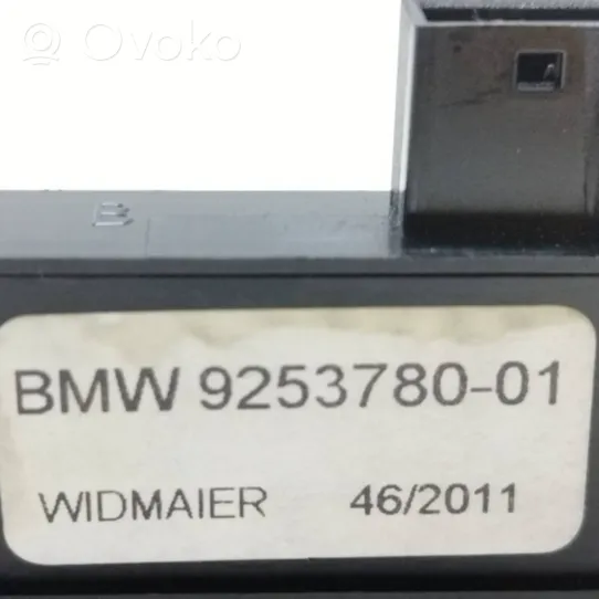 BMW 6 F12 F13 Przełącznik / Przycisk otwierania klapy bagażnika 9253780