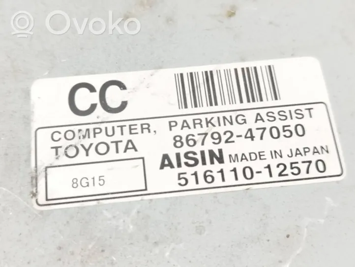 Toyota Prius (XW20) Parking PDC control unit/module 8679247050