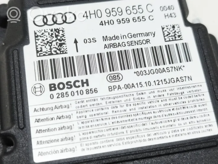 Audi A6 Allroad C7 Module de contrôle airbag 4H0959655C