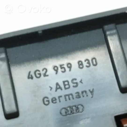 Audi A6 Allroad C7 Przełącznik / Przycisk otwierania klapy bagażnika 4G2959830