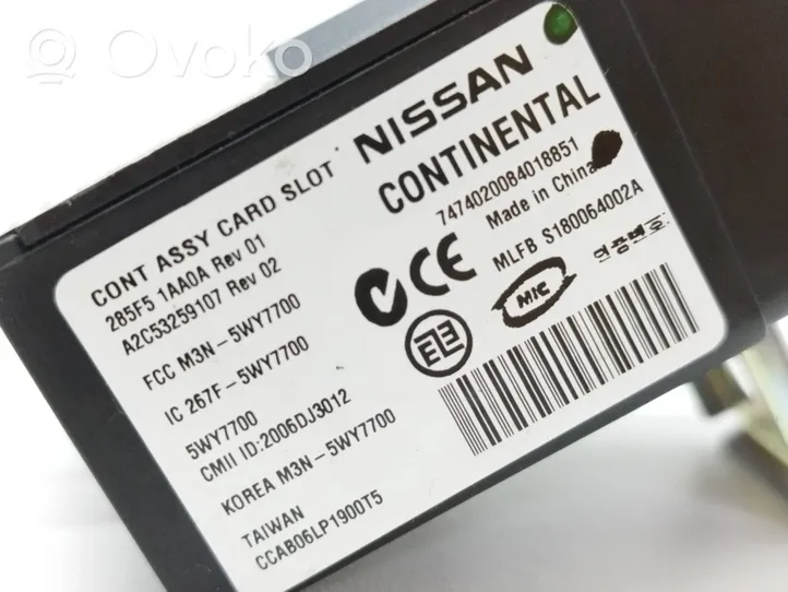 Nissan Murano Z51 Czytnik karty 285F51AA0A