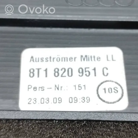 Audi A4 S4 B8 8K Luftausströmer Lüftungsdüse Luftdüse Mitte 8T1820951C
