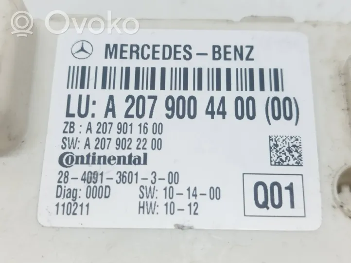 Mercedes-Benz E C207 W207 Inne komputery / moduły / sterowniki A2079004400