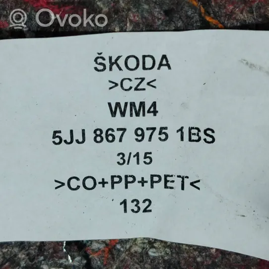 Skoda Rapid (NH) Garniture de hayon 5JJ867975