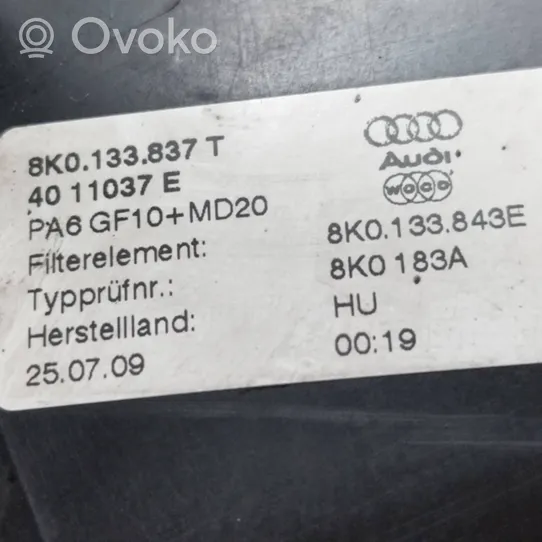 Audi Q5 SQ5 Oro filtro dėžė 8K0133837T