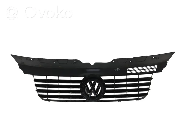 Volkswagen Transporter - Caravelle T5 Grille calandre supérieure de pare-chocs avant 