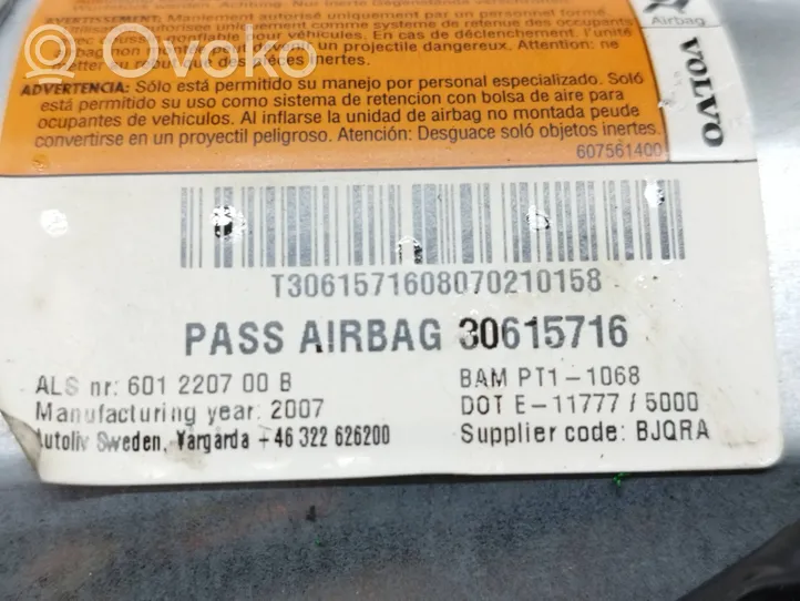 Volvo V50 Airbag del passeggero 602926100