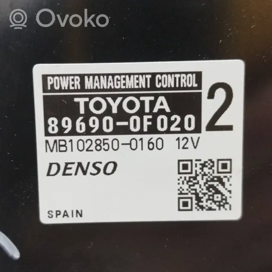 Toyota Verso Moottorin ohjainlaite/moduuli (käytetyt) 896900F020