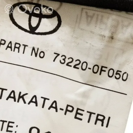 Toyota Verso Ceinture de sécurité avant 732200F050