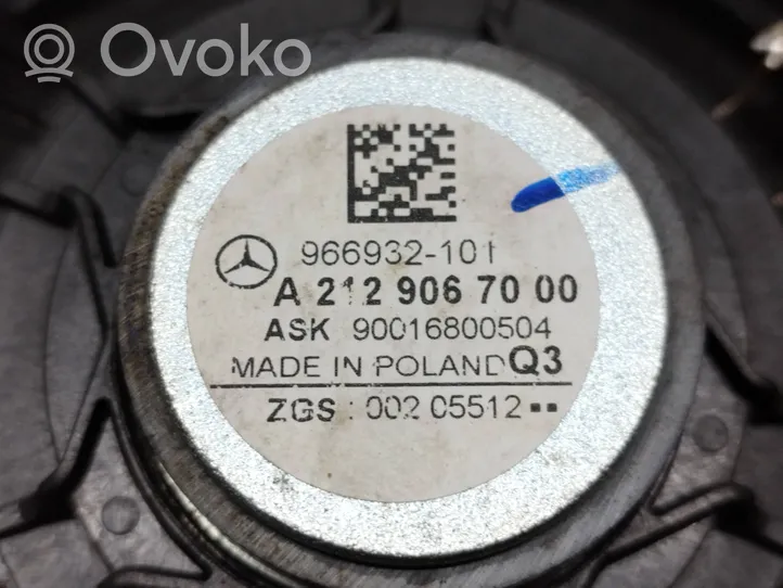 Mercedes-Benz CLS C218 X218 Głośnik drzwi przednich A2129067000