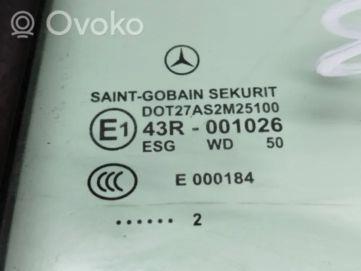 Mercedes-Benz CLS C218 X218 Szyba karoseryjna drzwi tylnych E000184