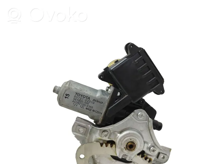 Toyota Avensis T270 Mécanisme de lève-vitre avec moteur 8570102010