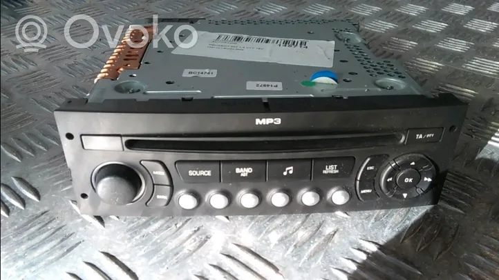 Peugeot 207 Unité principale radio / CD / DVD / GPS 16077504XT