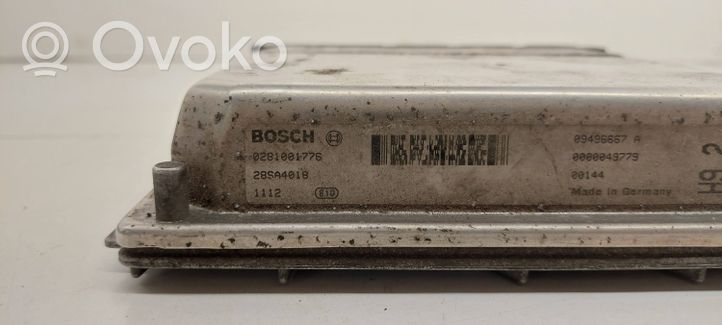 Volvo S70  V70  V70 XC Sterownik / Moduł ECU 0281001776