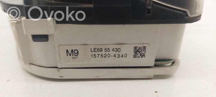 Mazda MPV Tachimetro (quadro strumenti) LE5955430