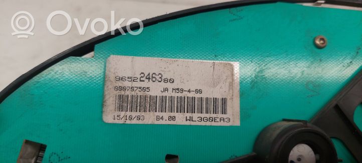 Citroen Berlingo Licznik / Prędkościomierz 9652246380