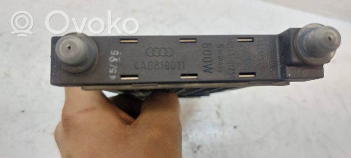 Audi A6 S6 C4 4A Sähköinen ohjaamon lämmittimen säteilylämmitin 4A0819011