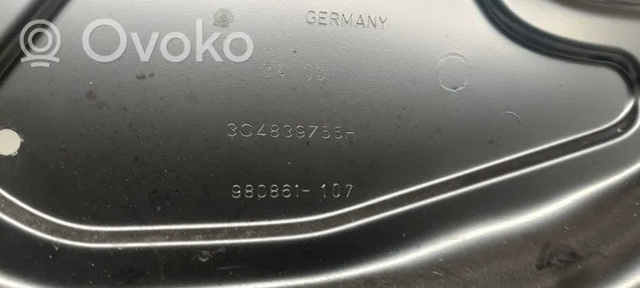 Volkswagen PASSAT B6 Elektryczny podnośnik szyby drzwi tylnych 3C4839755H