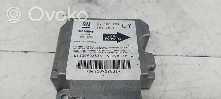 Opel Astra G Module de contrôle airbag 09180799