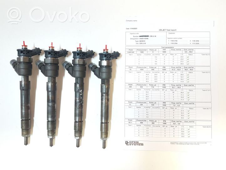 Nissan X-Trail T32 Fuel injectors set 0445110546