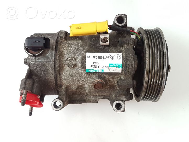 Peugeot 208 Ilmastointilaitteen kompressorin pumppu (A/C) 967865608002