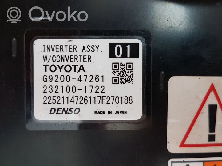 Toyota Prius (XW50) Convertisseur / inversion de tension inverseur G920047261