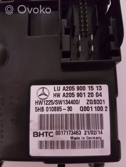 Mercedes-Benz C W205 Oro kondicionieriaus/ šildymo valdymo blokas A2059001513