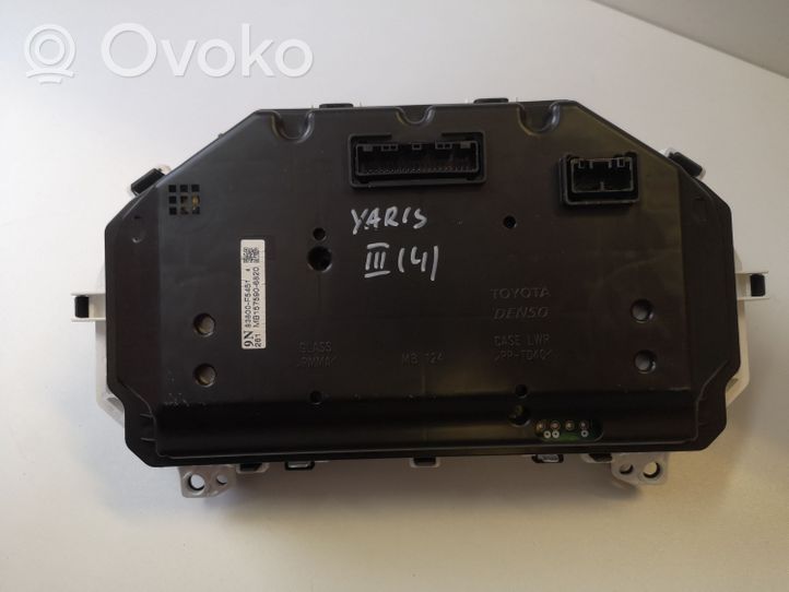 Toyota Yaris Compteur de vitesse tableau de bord 83800F5451