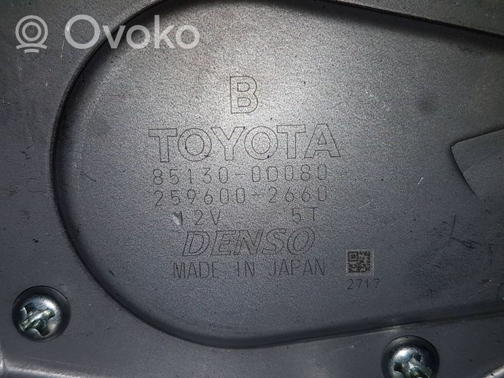 Toyota Yaris Motor del limpiaparabrisas trasero 2596002660