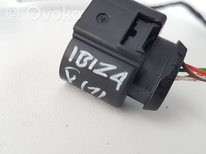 Seat Ibiza V (KJ) Wiązka przewodów czujnika parkowania PDC 6F0971251D