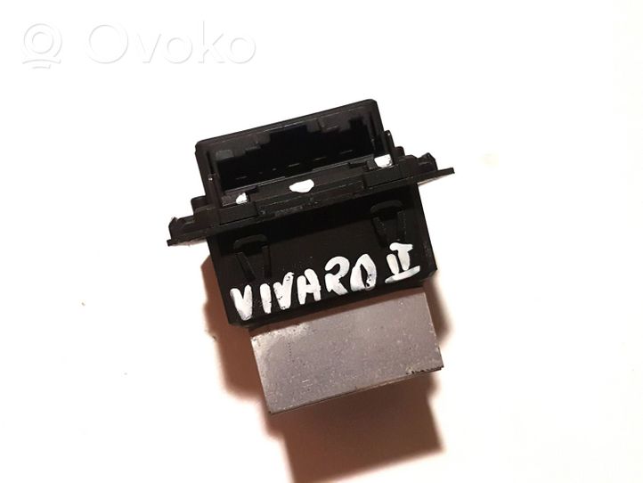 Opel Vivaro Heater blower motor/fan resistor T1031332X