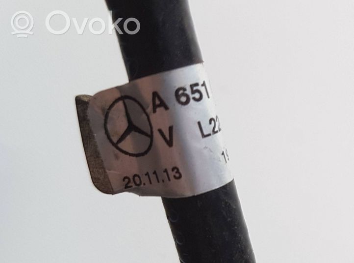 Mercedes-Benz C W204 Linea/tubo flessibile di ritorno del carburante A6510700132