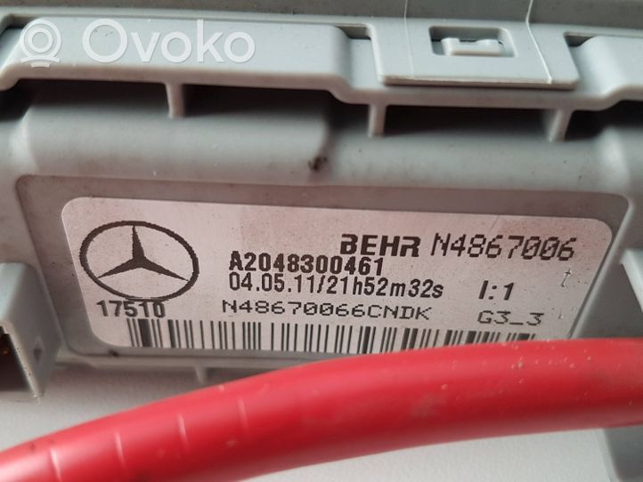 Mercedes-Benz GLK (X204) Radiateur électrique de chauffage auxiliaire A2048300461