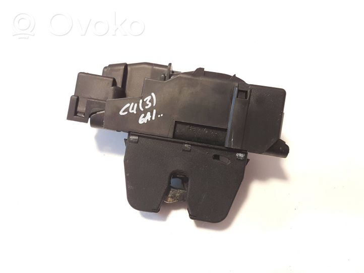 Citroen C4 II Serrure de loquet coffre 9804762080