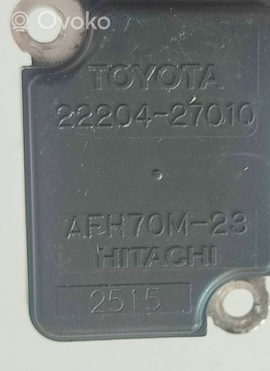 Toyota Land Cruiser (J100) Débitmètre d'air massique 2220427010