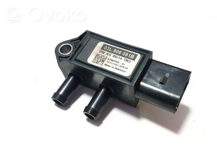 Audi A6 S6 C7 4G Sensore di pressione dei gas di scarico 03L906051B