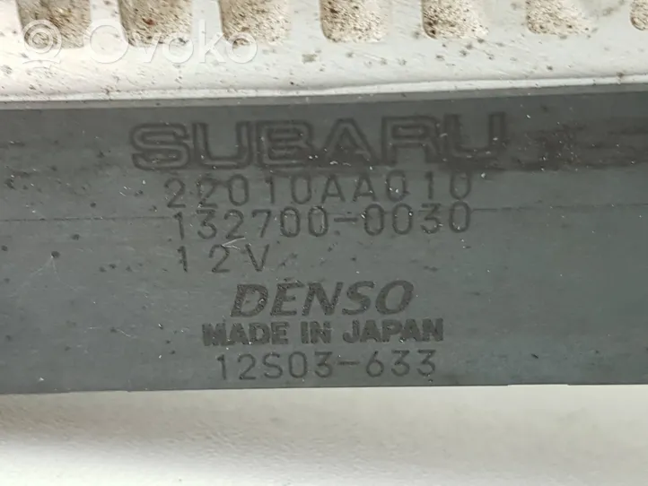 Subaru XV Relais de bougie de préchauffage 22010AA010