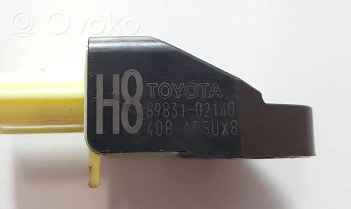 Toyota Auris E180 Oro pagalvių smūgio daviklis 8983102140