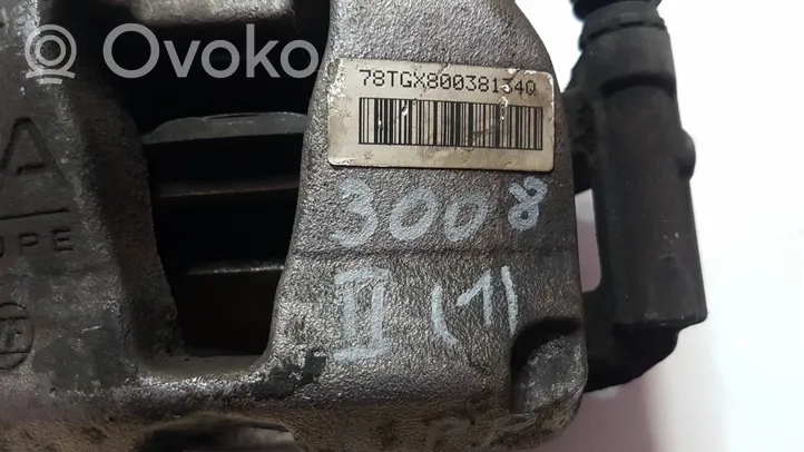 Peugeot 3008 II Caliper de freno delantero 6C837C