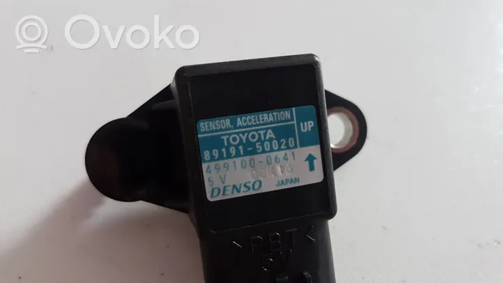 Toyota Land Cruiser (J120) Sensore di accelerazione 8919150020