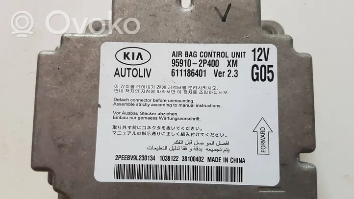 KIA Sorento Module de contrôle airbag 959102P400