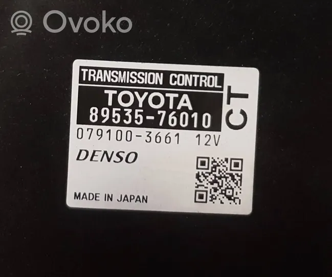 Toyota Prius (XW30) Блок управления коробки передач 8953576010