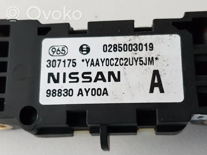 Nissan Note (E11) Airbag deployment crash/impact sensor 98830AY00A