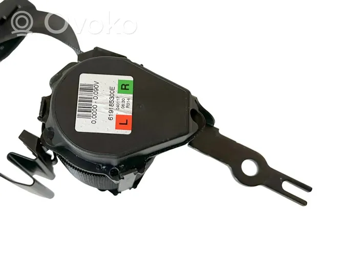 BMW 3 F30 F35 F31 Ceinture de sécurité arrière 619185300E