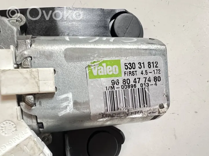 Citroen C4 I Motor del limpiaparabrisas trasero 9680477480